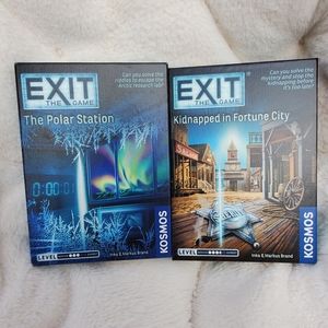 2 Exit games. Escape room play